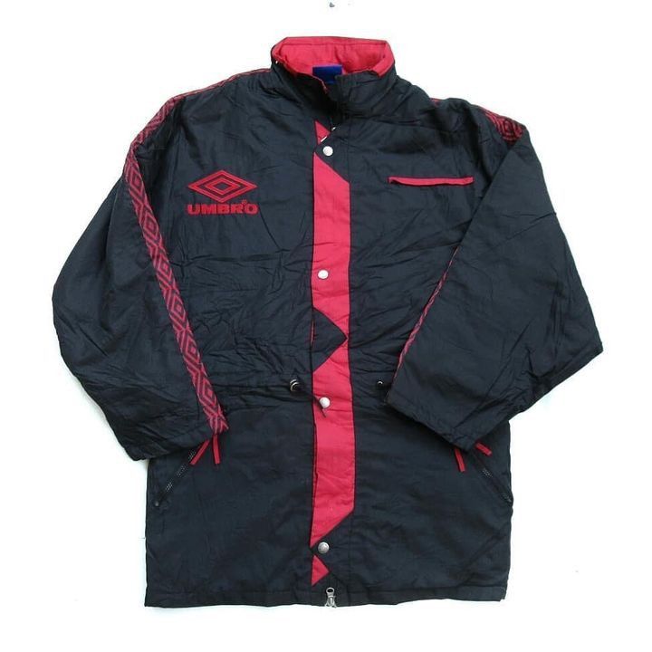 Umbro × Vintage Vintage 1990s Umbro jacket Padded Anorak Template Coat Size US L / EU 52-54 / 3 - 1 Thumbnail