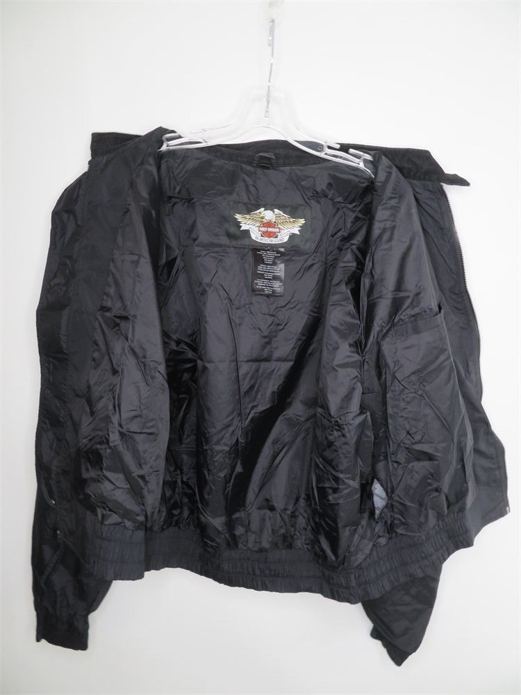 Harley Davidson Vintage Harley Davidson Embroidered Jacket Mens 2XL Size US XXL / EU 58 / 5 - 6 Thumbnail