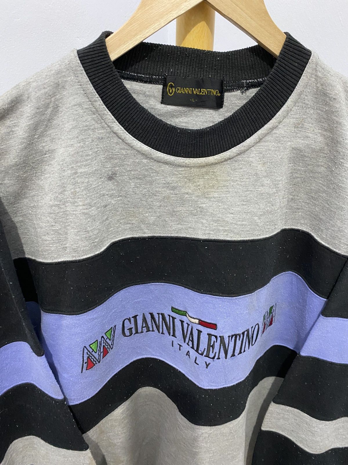 Gianni Valentino × Valentino Gianni Valentino Sweatshirt Size US L / EU 52-54 / 3 - 7 Thumbnail