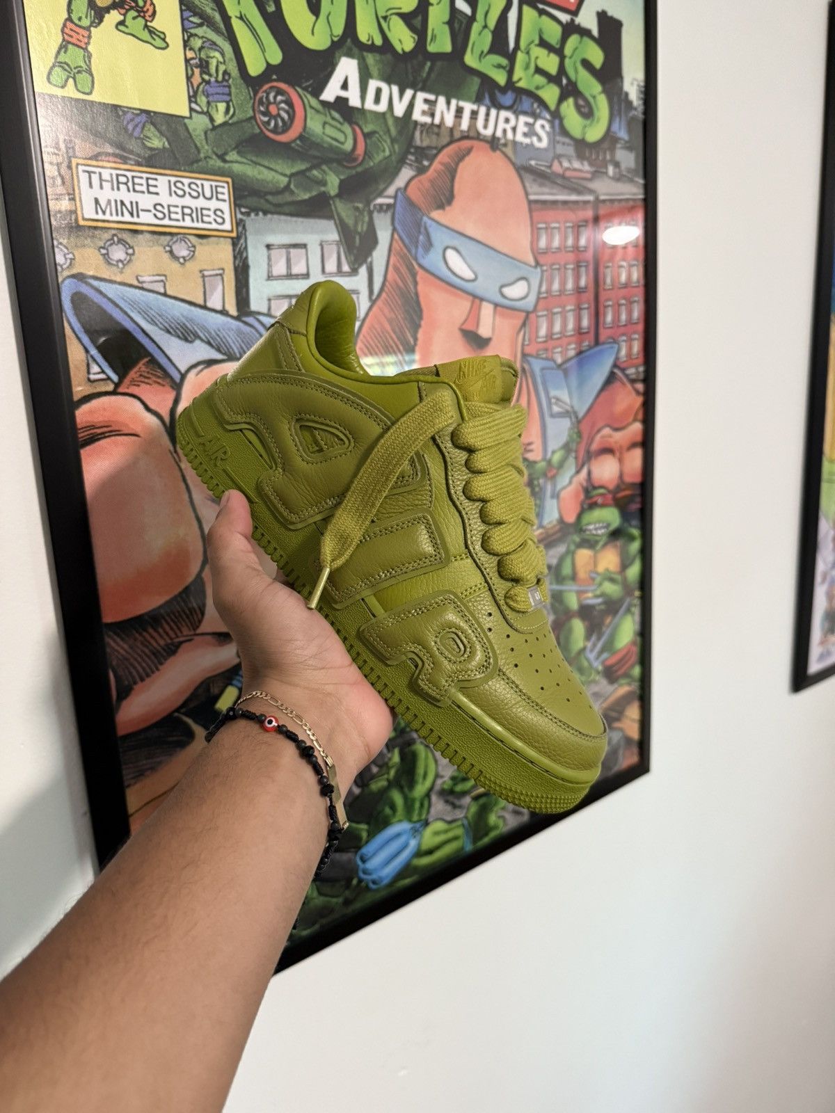 Cactus Plant Flea Market × Nike CPFM x Nike AF1 Moss Size US 9 / EU 42 - 3 Thumbnail