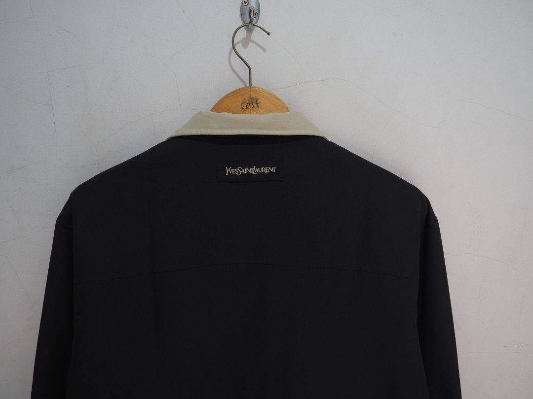 Yves Saint Laurent 🥳Rare🥳YSL BIG LOGO casual jacket Size US L / EU 52-54 / 3 - 2 Thumbnail