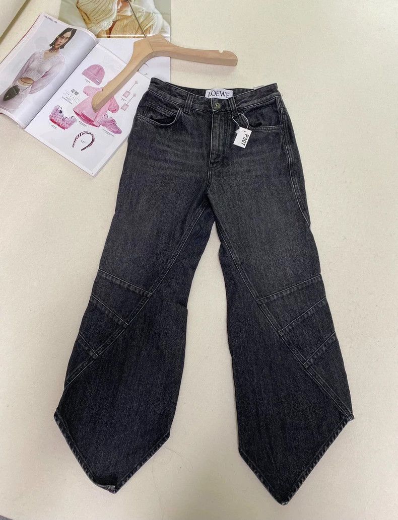 Loewe Loewe Irregular geometric pants Size 24" / US 00 / IT 34 - 1 Thumbnail