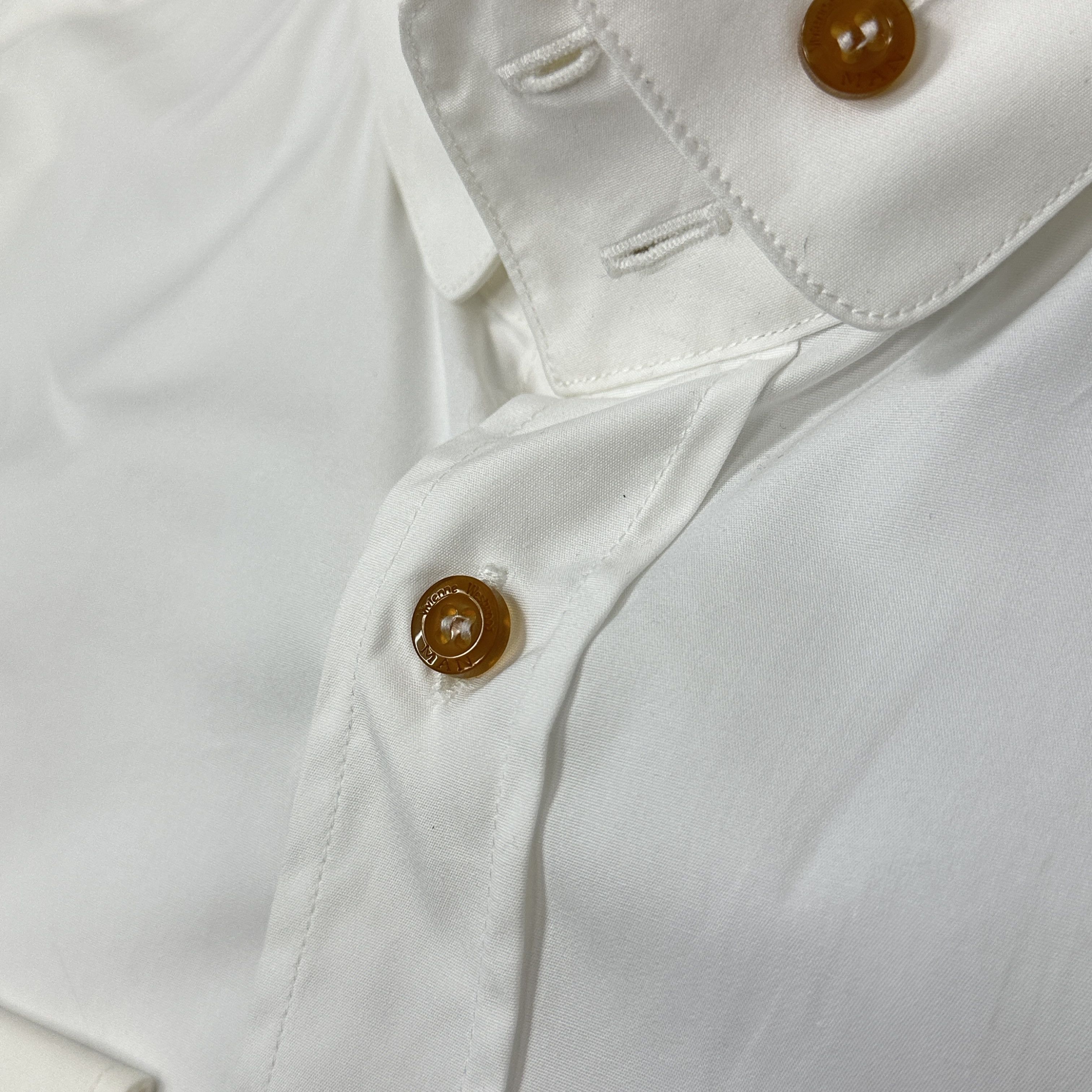 Vivienne Westwood Vintage Classy Vivienne Westwood Embroidered Orb Shirt Y2K Size US XL / EU 56 / 4 - 5 Thumbnail