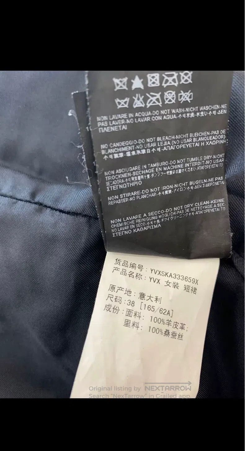 Saint Laurent Paris Saint Laurent Paris Black Cinch Waist Glossy Patent Leathe Size 37" - 7 Thumbnail