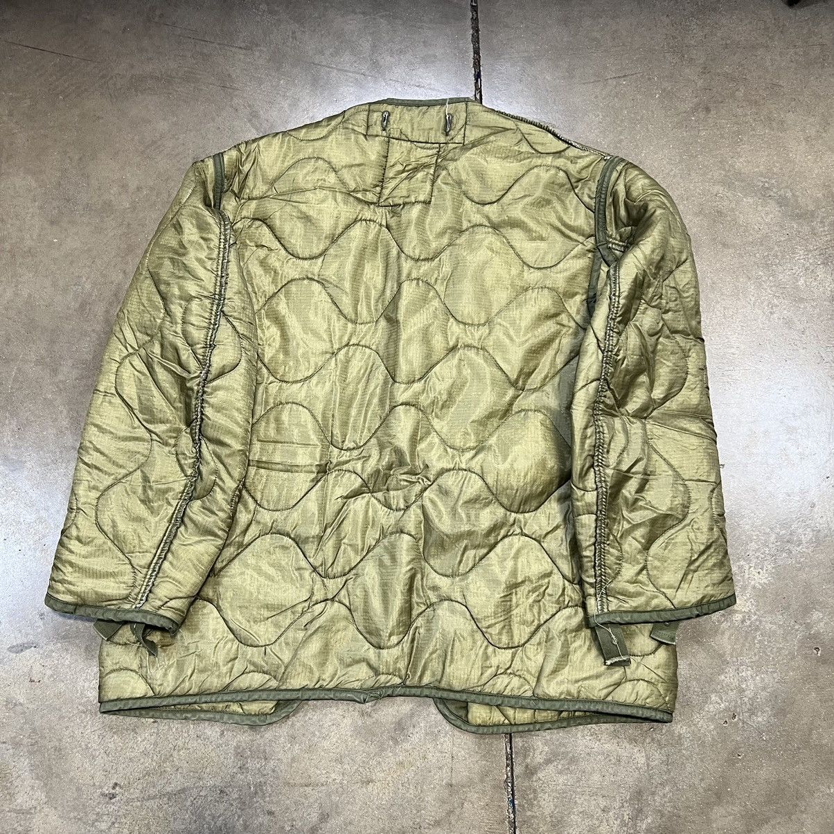 Vintage Vintage 70s 80s OG 107 Military Jacket Liner Quilted Army Size US L / EU 52-54 / 3 - 4 Thumbnail