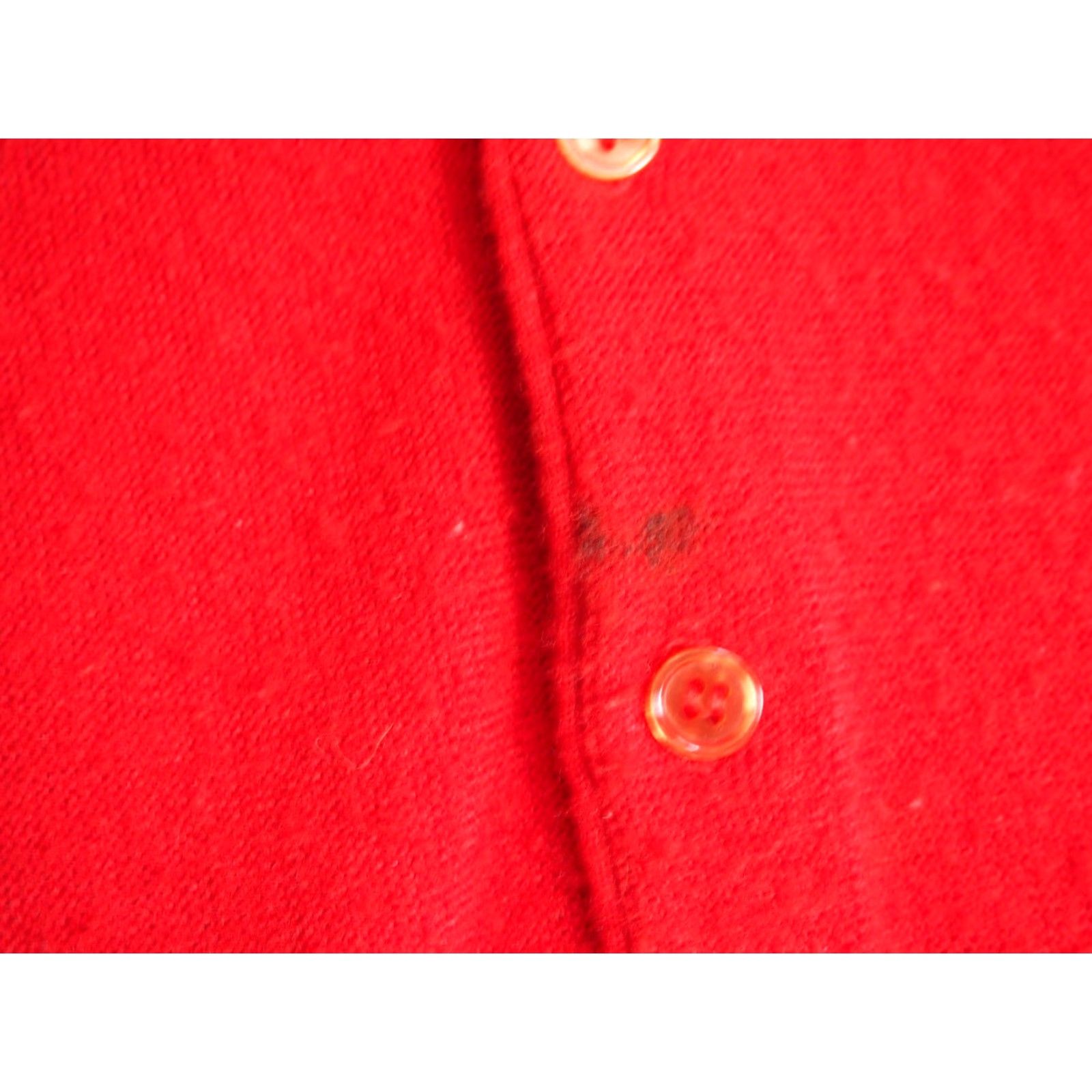 Vintage VTG 70s Munsingwear Grand Slam Penguin Red Wool Blend Cardigan Sweater Mens L Size US L / EU 52-54 / 3 - 5 Thumbnail