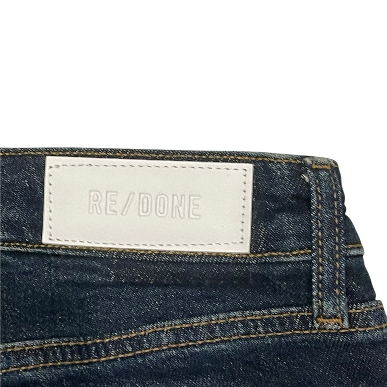 RE/DONE Re/Done Blue Straight Jeans Classic Denim Size:27 Size US 27 - 9 Thumbnail