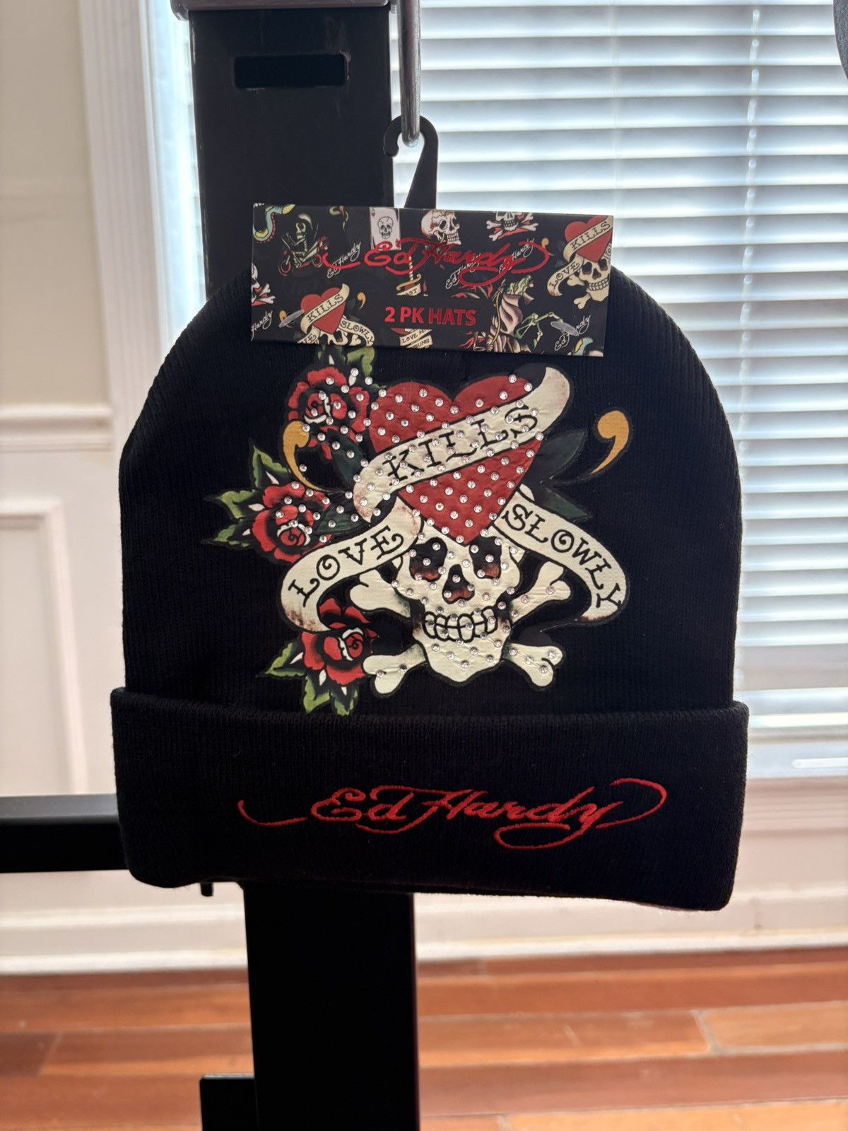 Ed Hardy 2 pack Ed Hardy beanie set Size ONE SIZE - 1 Thumbnail