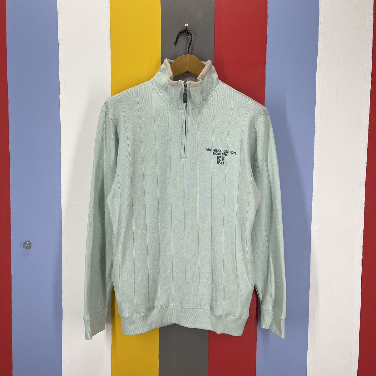 Michiko Koshino London MICHIKO KOSHINO LONDON Turtle Neck Sweatshirt #1402/AW Size US M / EU 48-50 / 2 - 1 Thumbnail