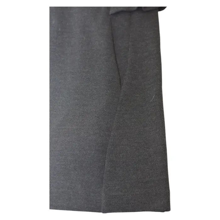 Roberto Cavalli Class Roberto Cavalli Anthracite Gray Wool Long Sleeve Knee Size L / US 10 / IT 46 - 8 Thumbnail