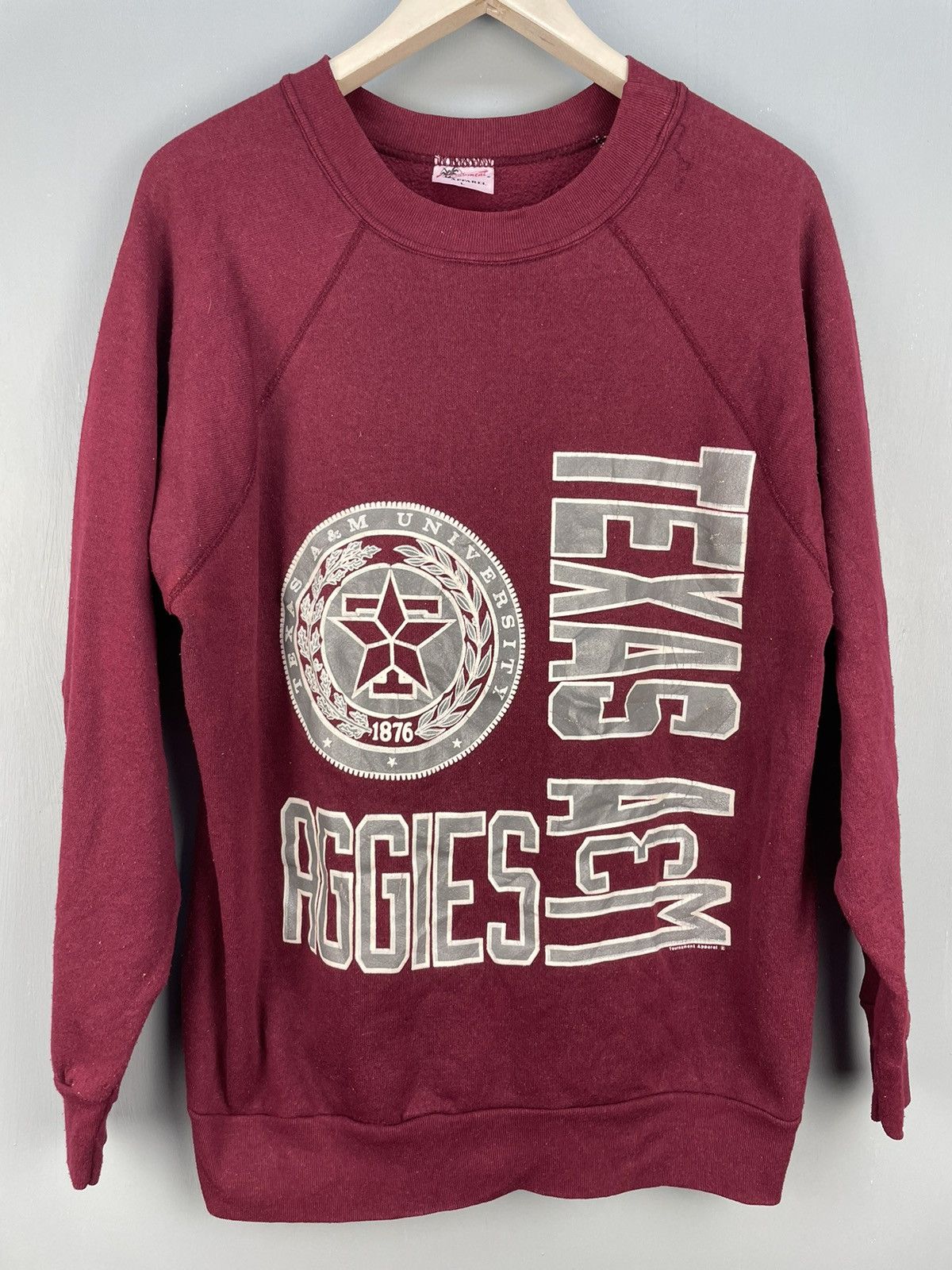 Vintage Vintage 80s Texas A&M University sweatshirt Size US L / EU 52-54 / 3 - 3 Thumbnail
