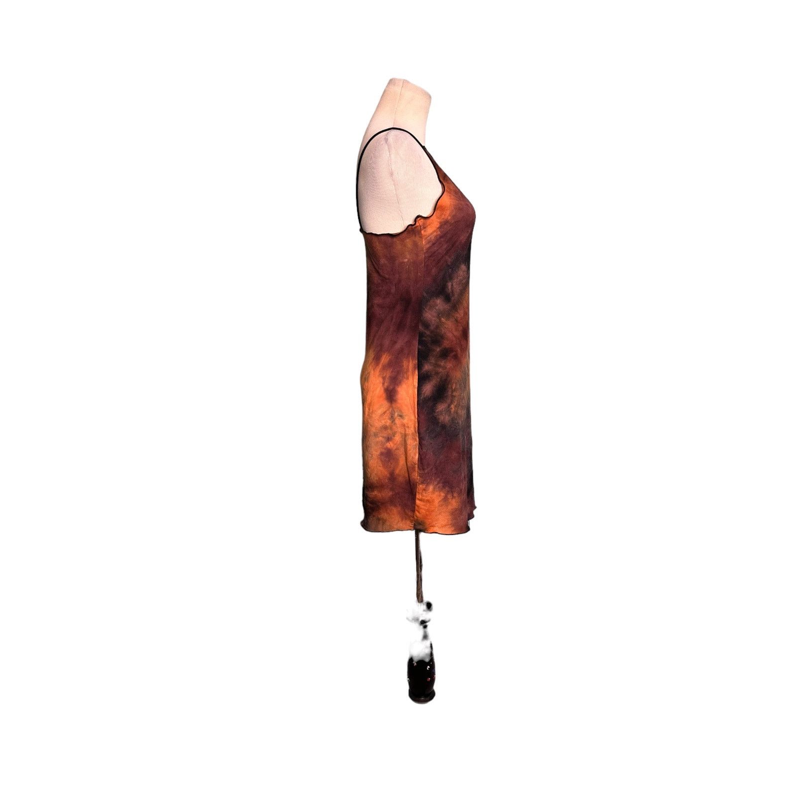 Shein Shein brown tie dye mini sleeveless summer dress size Medium Size M / US 6-8 / IT 42-44 - 6 Thumbnail