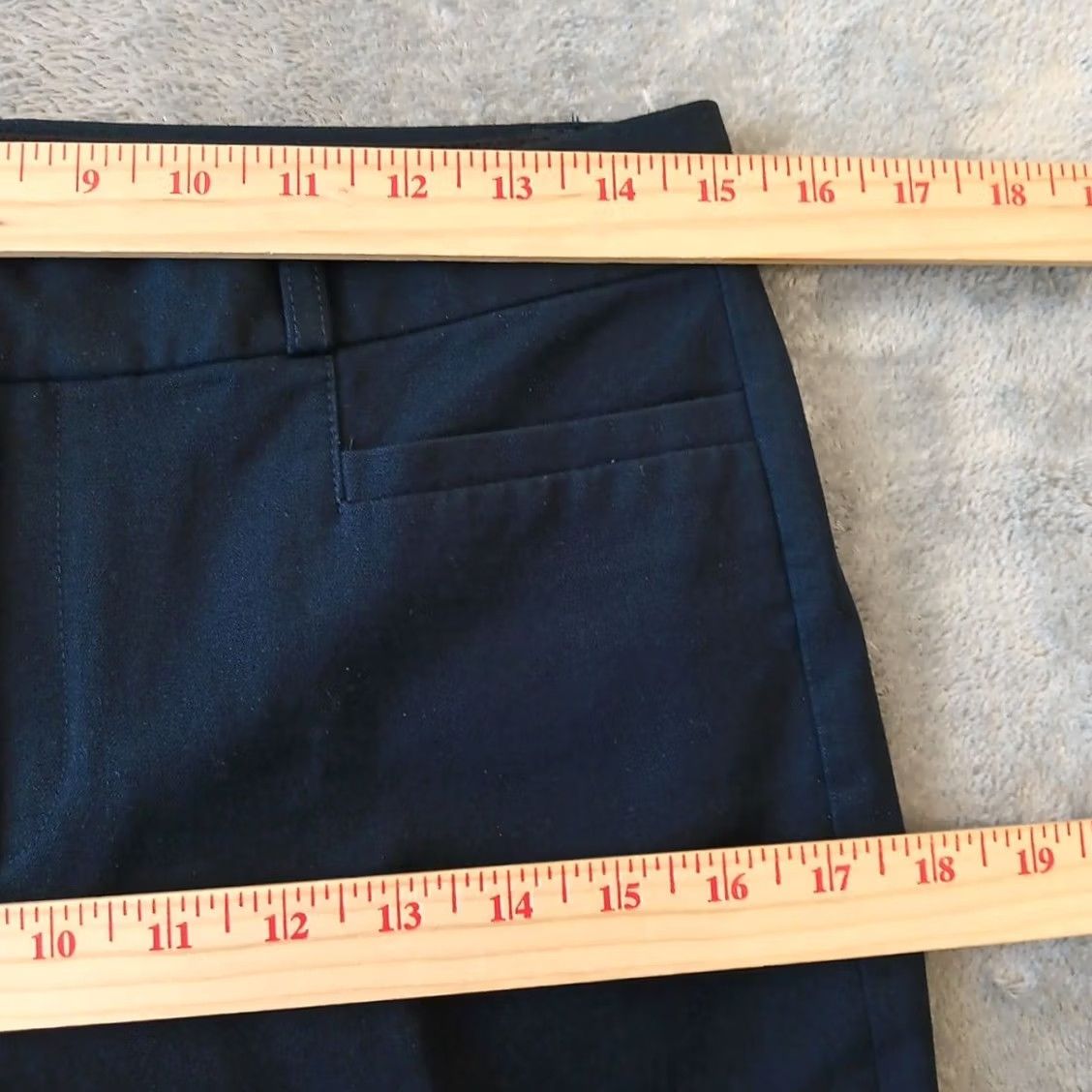 Banana Republic Banana Republic Sloan Curvy Ankle Pants Womens Size 4 Blue Pockets 29x26.5 Size 27" / US 4 / IT 40 - 3 Thumbnail