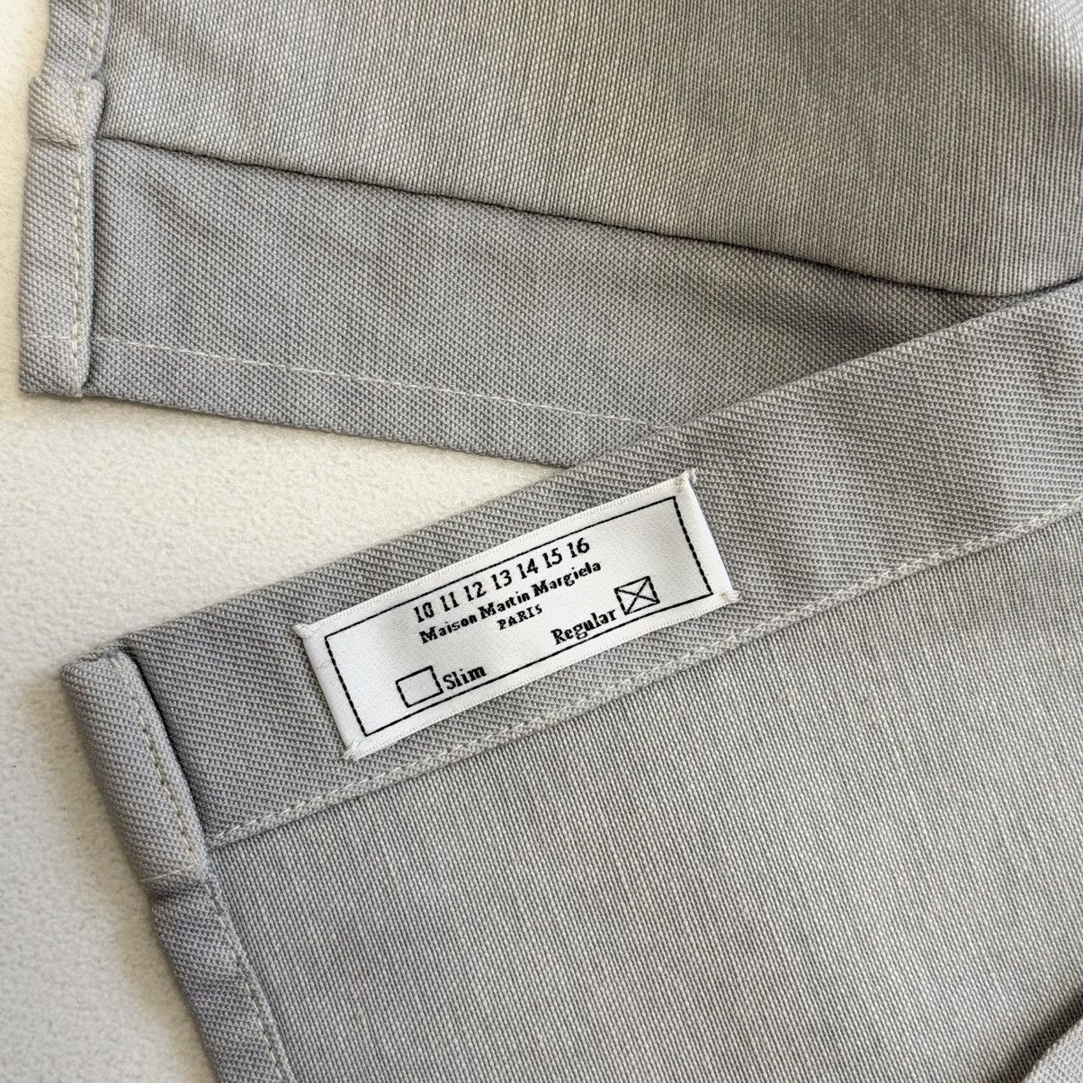 Maison Margiela A/W 11 Sample Light Grey Cotton Western Shirt Size US M / EU 48-50 / 2 - 13 Thumbnail