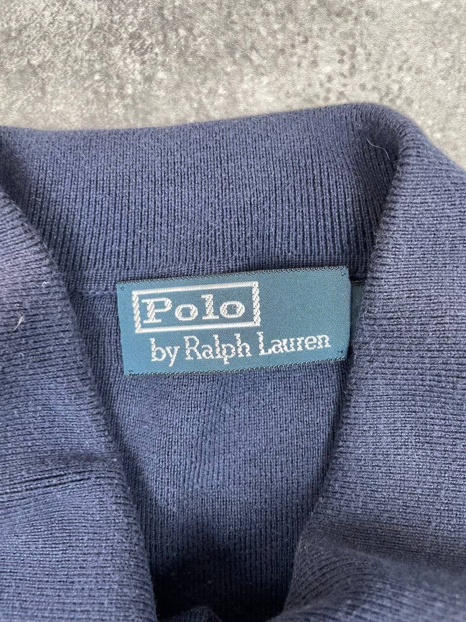 Polo Ralph Lauren Polo Ralph Lauren Men Knit Polo Sweater Classic Fit Navy Size US M / EU 48-50 / 2 - 3 Thumbnail