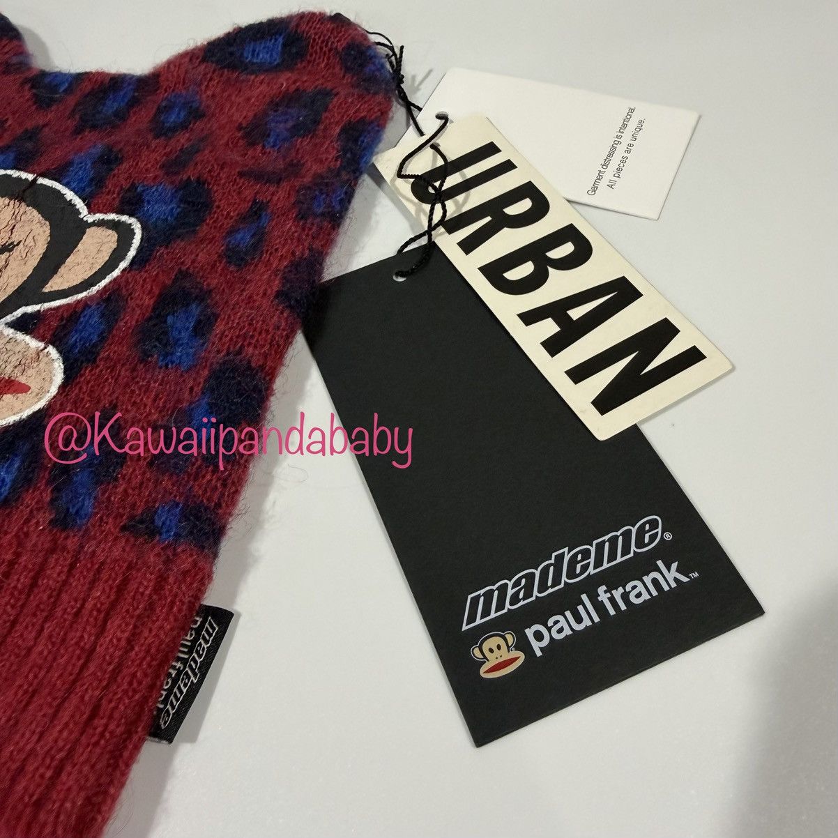 Urban Outfitters Paul Frank MadeMe Urban Outfitters Leopard Beanie Hat Size ONE SIZE - 5 Thumbnail