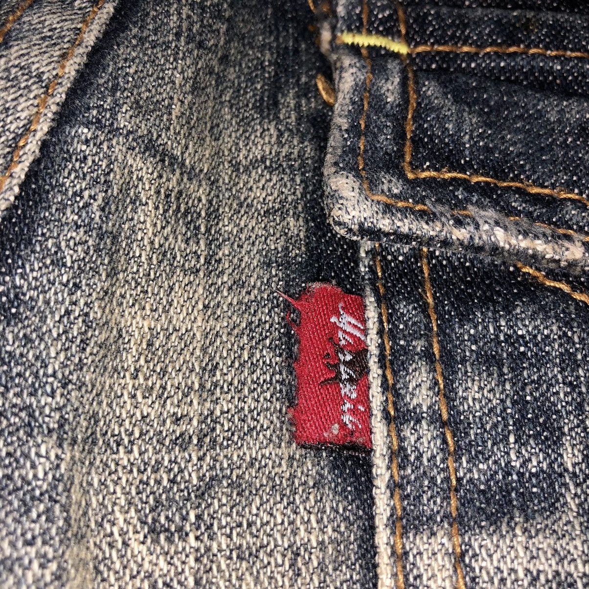 Japanese Brand Maraxia Distressed denim Jeans Size 31" - 10 Thumbnail