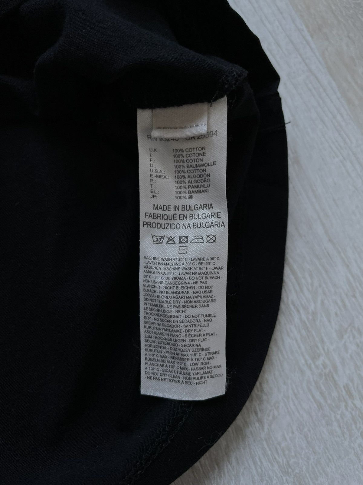 Diesel Diesel T-Eckart Convict Black Graphic T Shirt Fighting Box Size US S / EU 44-46 / 1 - 6 Thumbnail