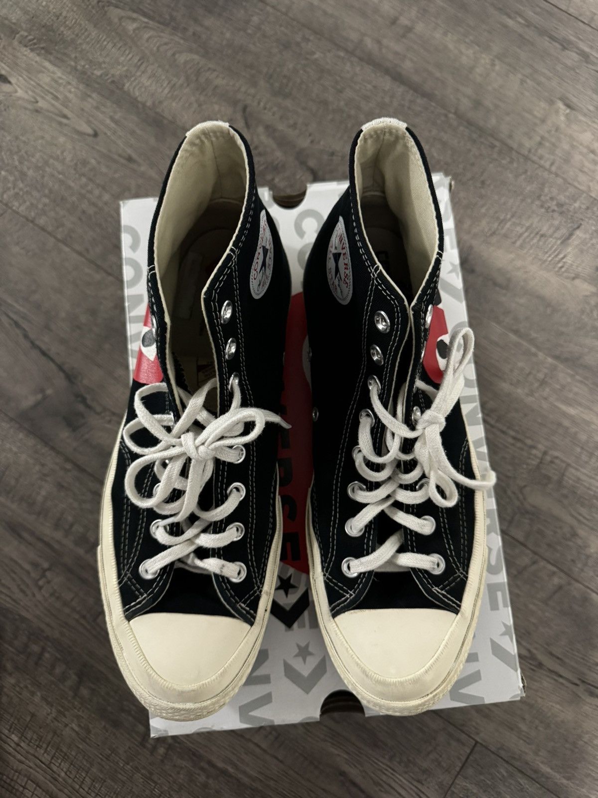 Comme des Garcons × Converse COMME DES GARÇONS CONVERSE SIZE 10 Size US 10 / EU 43 - 3 Thumbnail