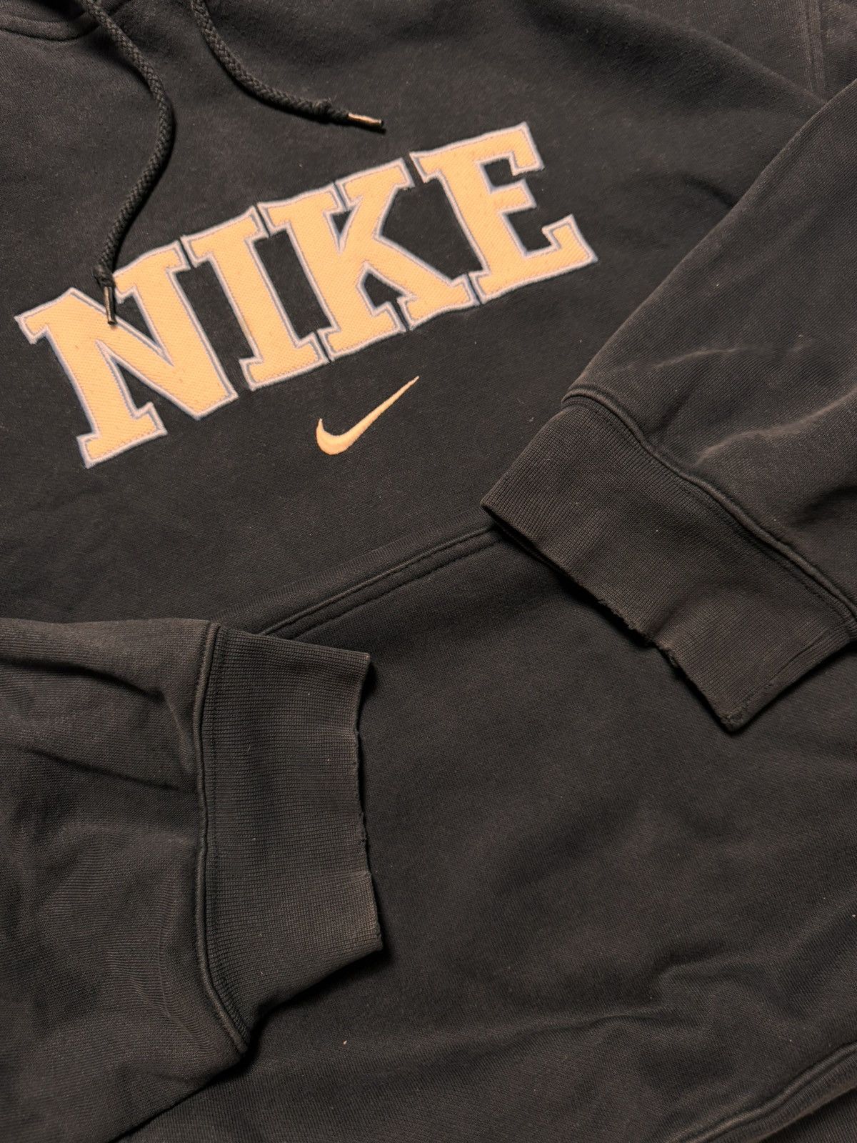 Nike × Vintage NIKE VINTAGE CENTER LOGO OVERSIZE BOXY HOODIE Size US XL / EU 56 / 4 - 6 Thumbnail