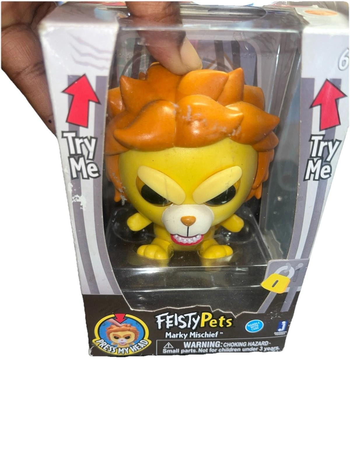 Other NEW! Feisty Pets - Marky Mischief Lion 4" Figure Beware! Size ONE SIZE - 2 Thumbnail