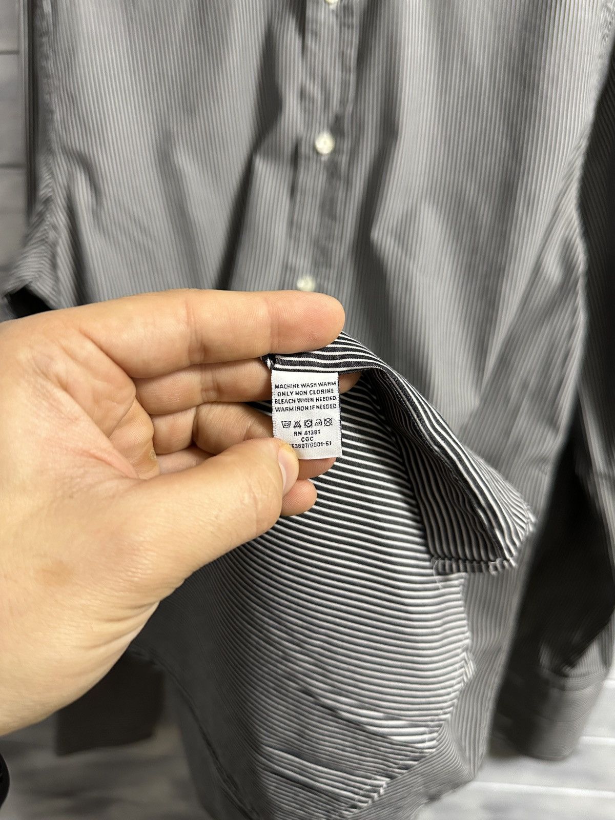 Ralph Lauren Black Label Ralph Lauren Black Label Shirt Made In Italy Size US M / EU 48-50 / 2 - 11 Thumbnail