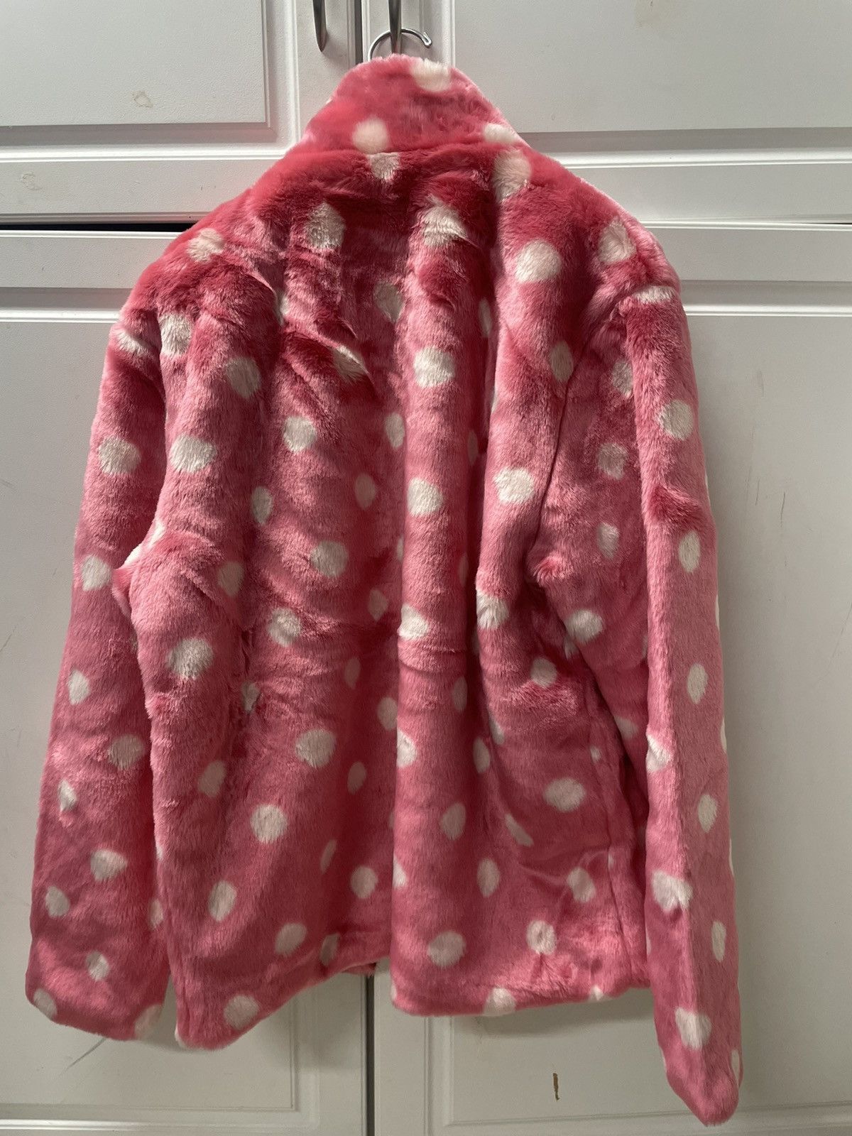 Golf Wang × Golf le Fleur Pink polkadot faux fur coat Size US XL / EU 56 / 4 - 2 Thumbnail