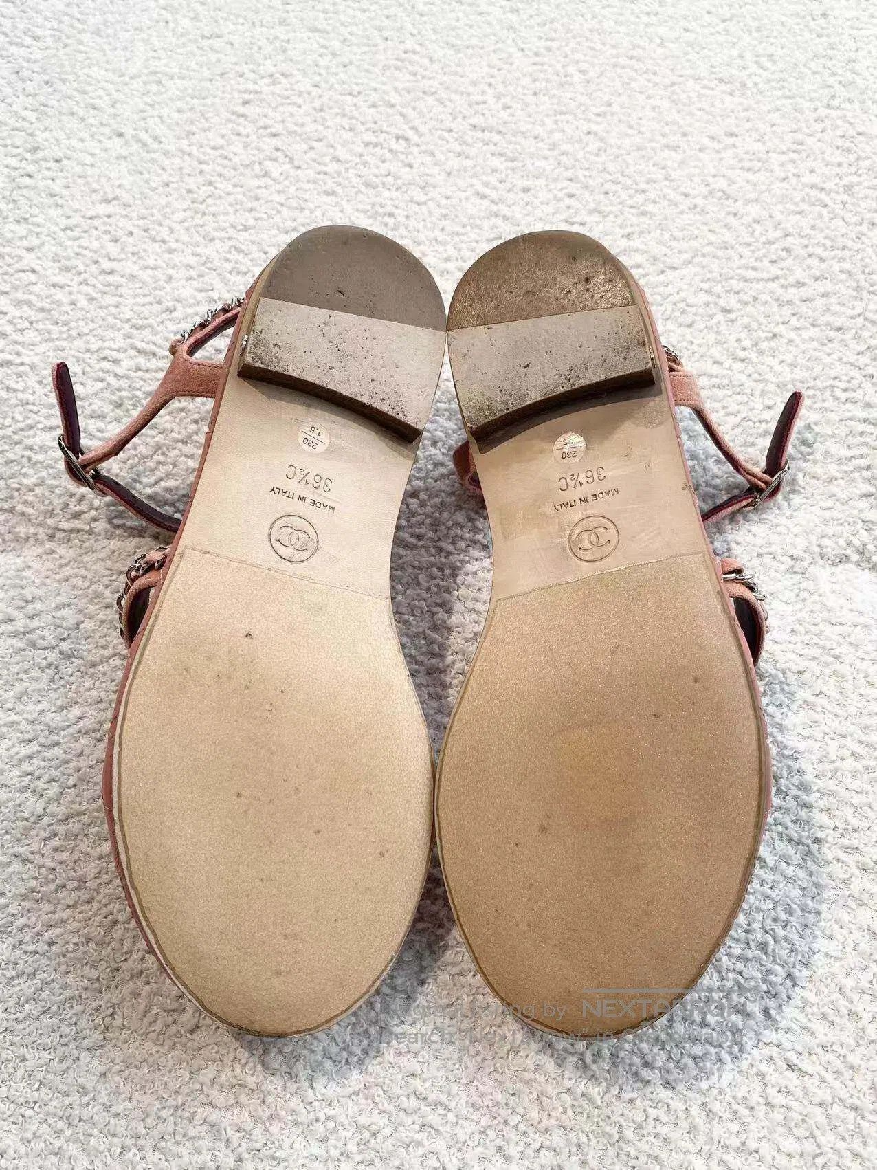 Chanel Chanel Strappy chain sandals| Size US 6 / IT 36 - 6 Thumbnail