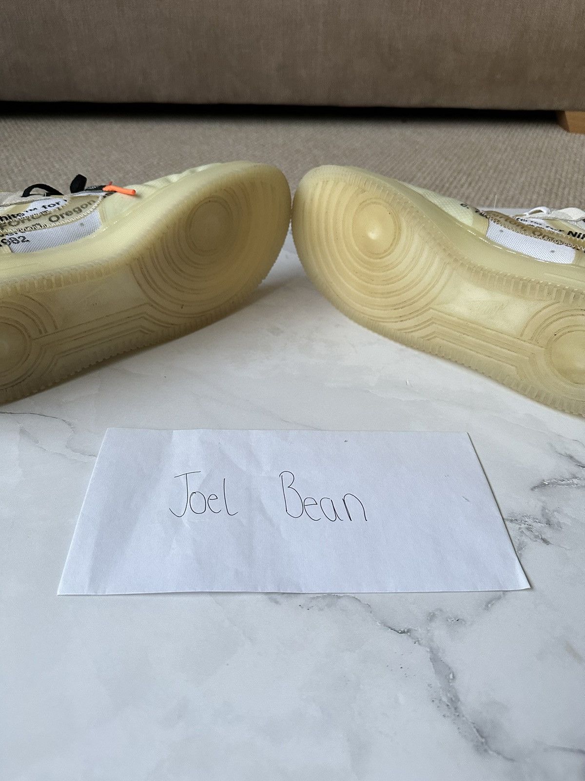 Nike × Off-White Nike Off White Air Force 1 Low Size US 9.5 / EU 42-43 - 7 Thumbnail