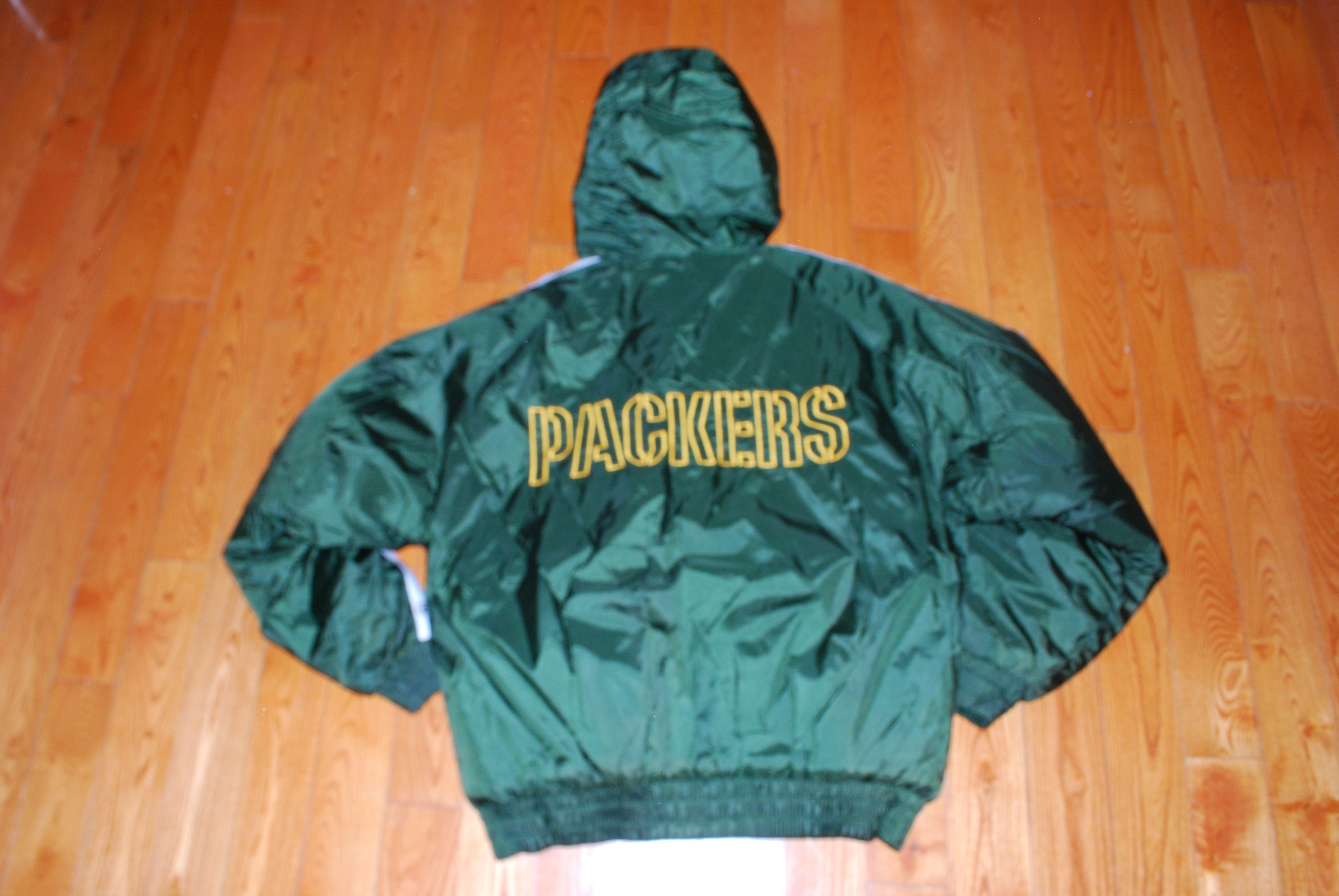 NFL Vintage Game Day Greenbay Packers Puffer Coat from 1990's Size US XXL / EU 58 / 5 - 8 Thumbnail