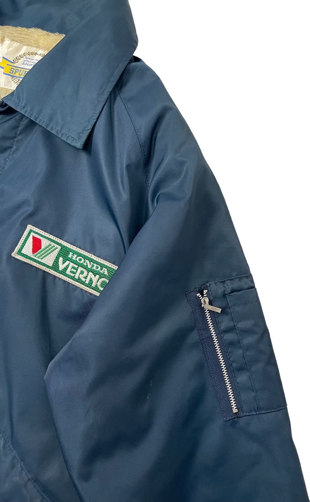 Honda 90s Vintage Honda Verno Bomber Jacket Size US L / EU 52-54 / 3 - 8 Thumbnail