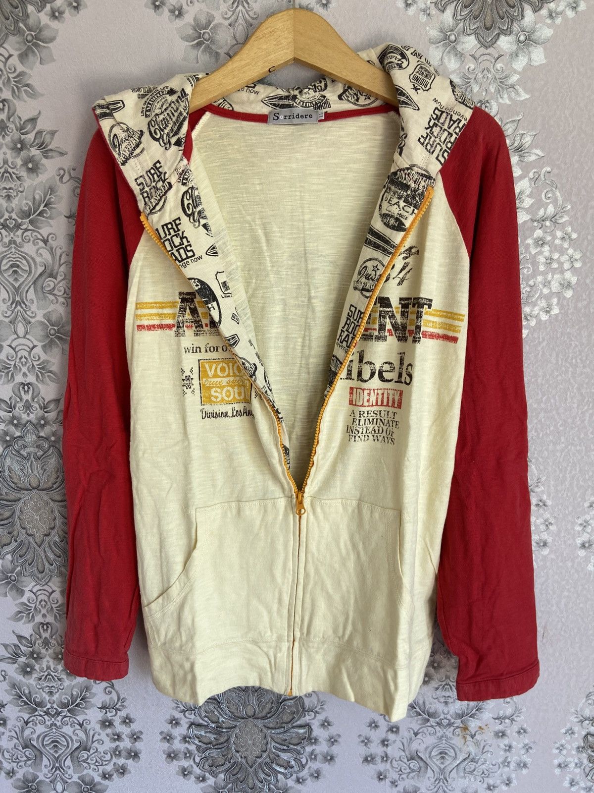 If Six Was Nine SORRIDERE Poem Zip Hoodie Size M / US 6-8 / IT 42-44 - 4 Thumbnail