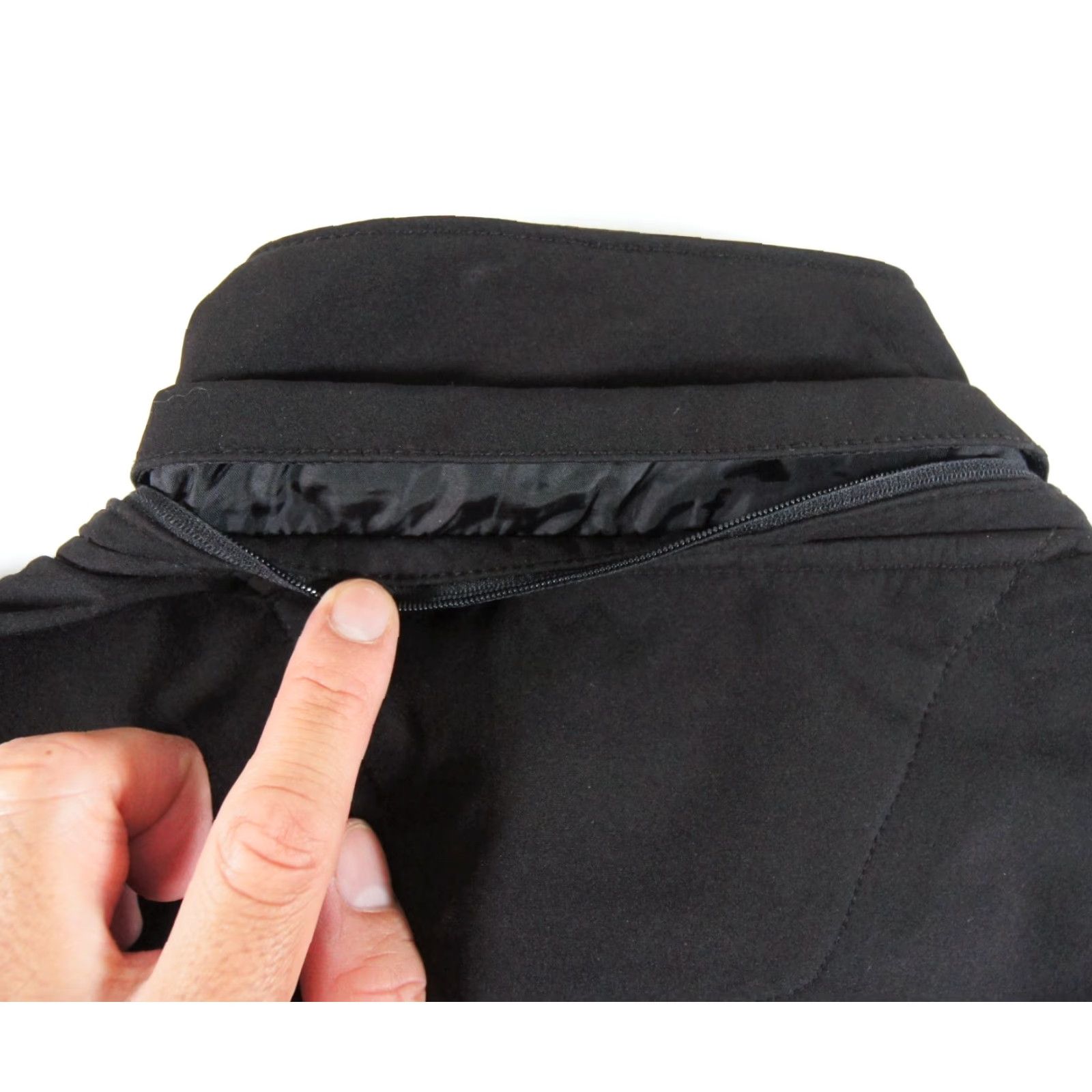 Tumi Tumi Tech Men’s Jacket XL Black Fleece Lined Bomber Zip Stand-Up Collar Outdoor Regular Fit Adult XL Mens Jacket Black Tech Size US XL / EU 56 / 4 - 7 Thumbnail