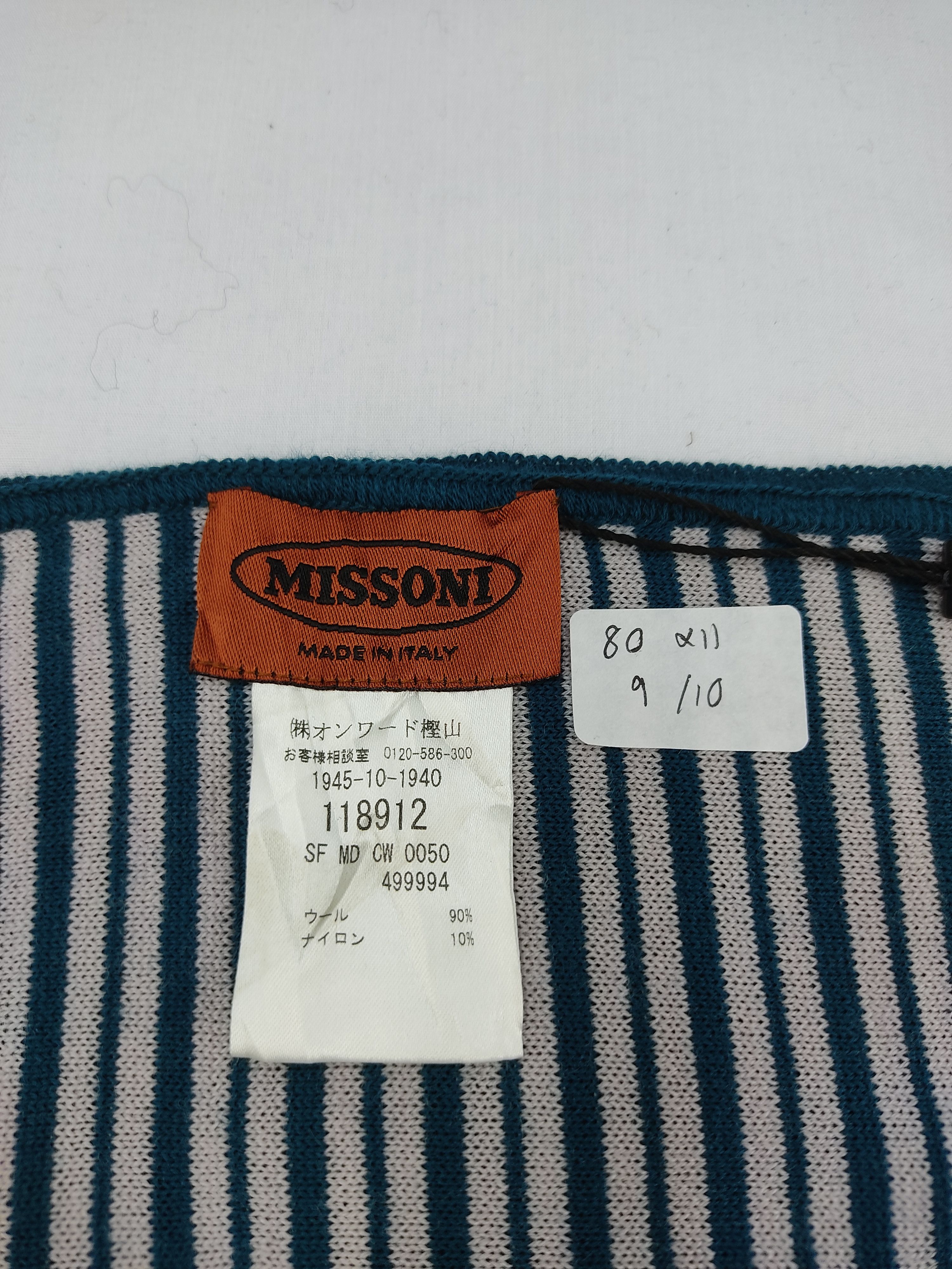 Missoni Missoni Sciarpa Multicolor Scarf / Muffler / Neckwear Size ONE SIZE - 7 Thumbnail