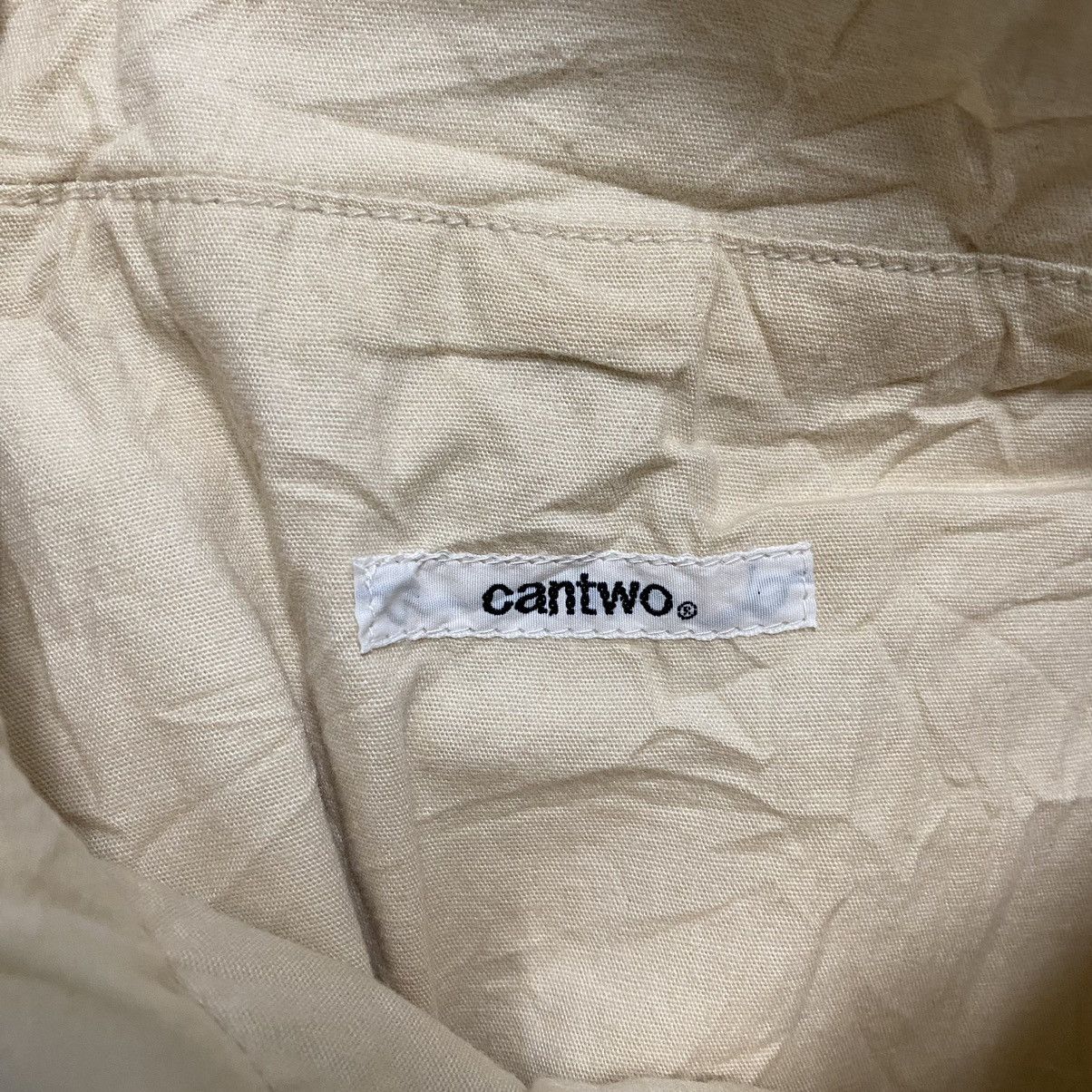 Japanese Brand CANTWO Japanese Brand Cream Trench Coat Jacket Size US S / EU 44-46 / 1 - 4 Thumbnail