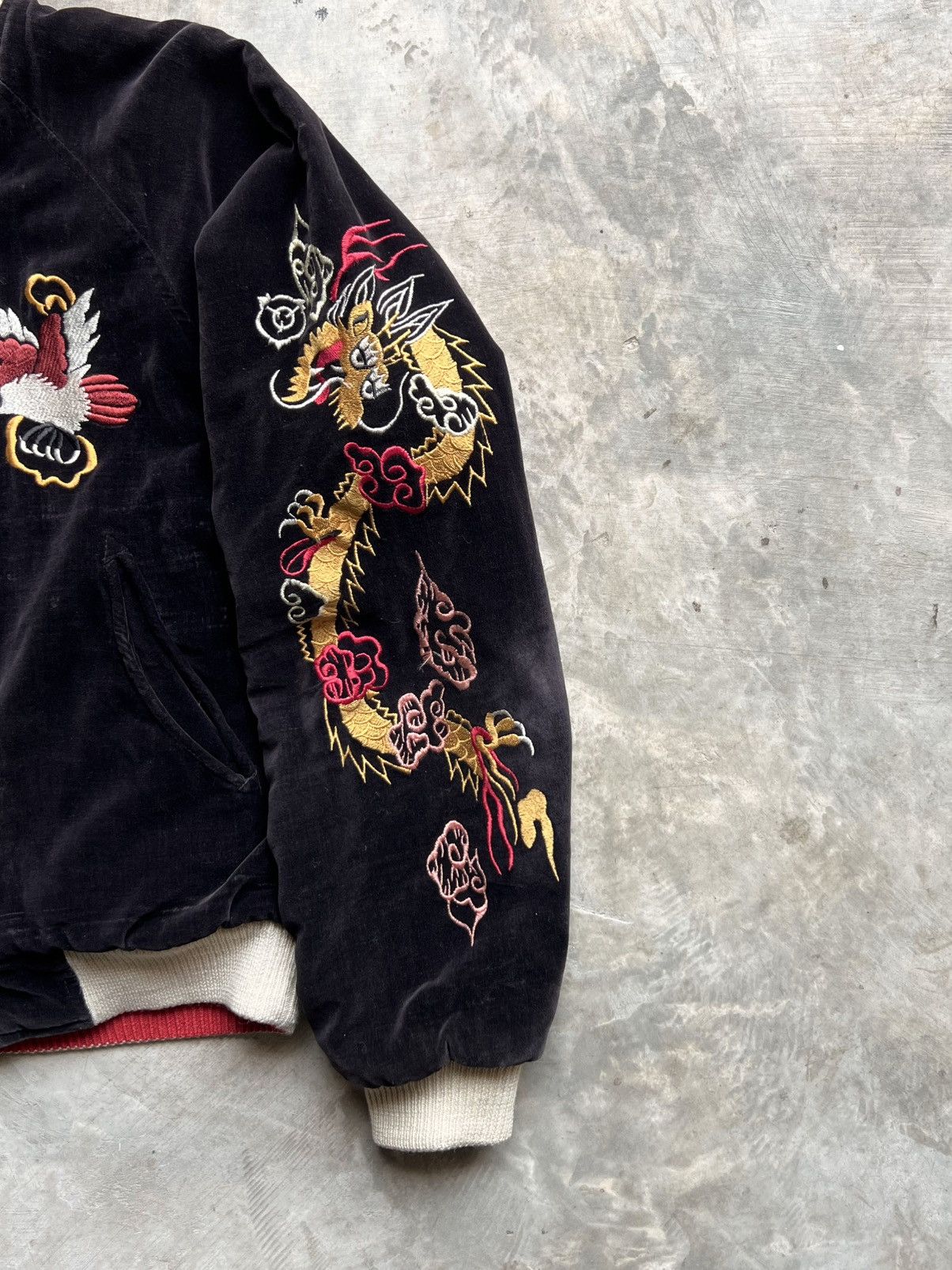 Vintage Rare Vintage 80s Sukajan Souvenir Jacket Size US XS / EU 42 / 0 - 7 Thumbnail