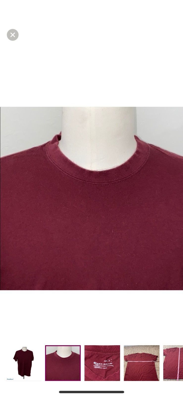 Tek Gear Tek gear large crewneck tee Size US L / EU 52-54 / 3 - 5 Thumbnail