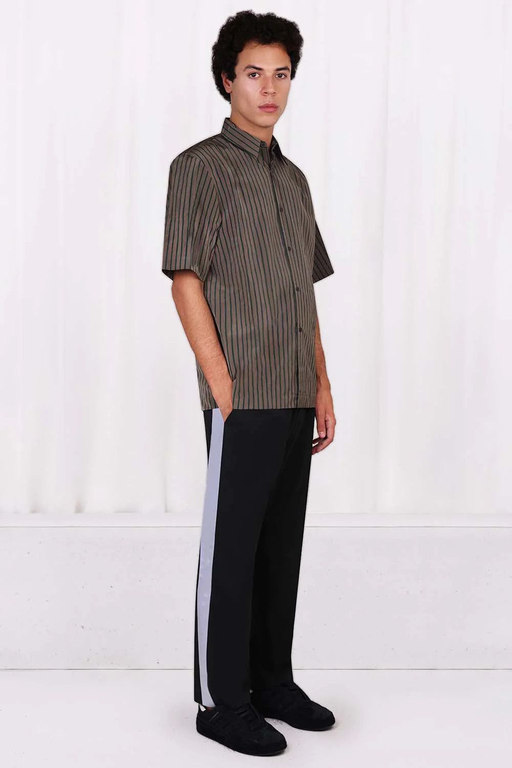 Dries Van Noten DRIES VAN NOTEN PARKINO TAPERED PANT Size US 34 / EU 50 - 2 Thumbnail
