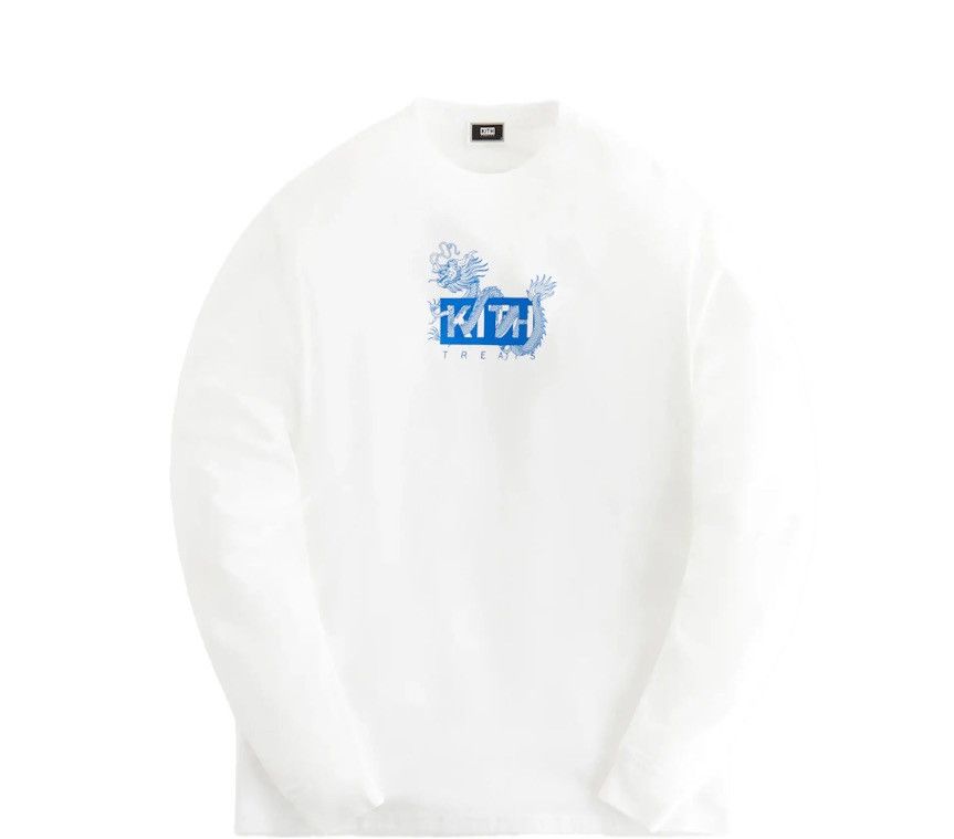 Kith Kith Treats Year of the Dragon Long Sleeve - White Size US M / EU 48-50 / 2 - 1 Thumbnail