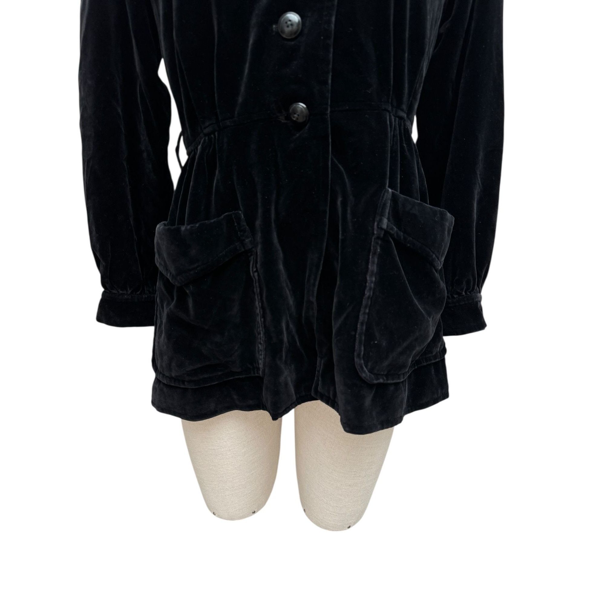 Saint Laurent Paris Black Velvet Jacket Size M / US 6-8 / IT 42-44 - 3 Thumbnail