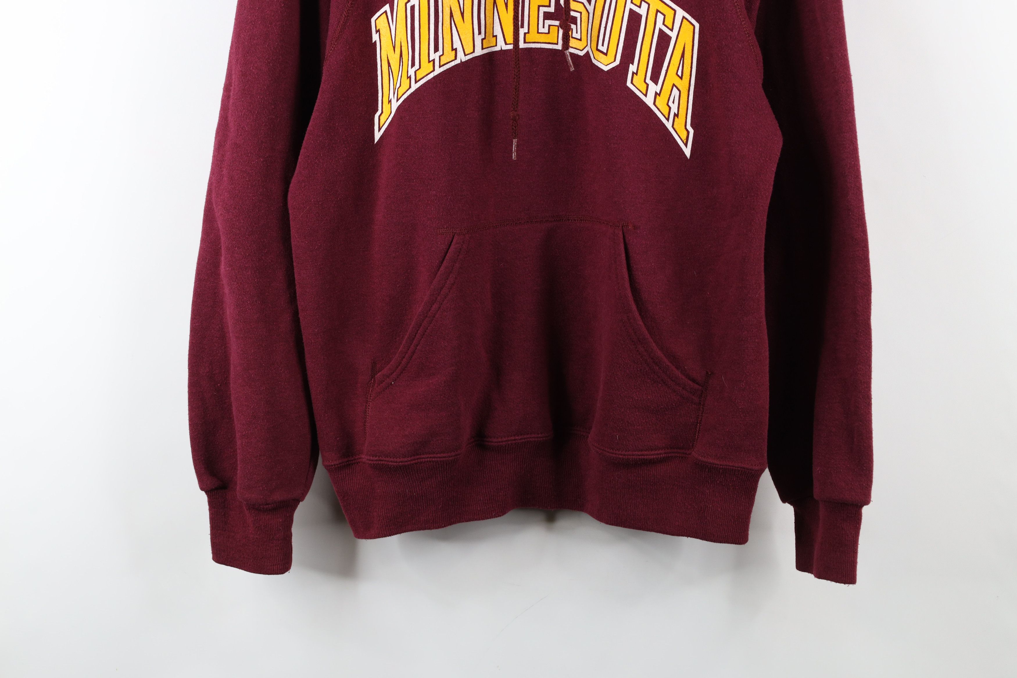 Vintage Vintage 70s 80s University of Minnesota Hoodie Sweatshirt Size US M / EU 48-50 / 2 - 3 Thumbnail