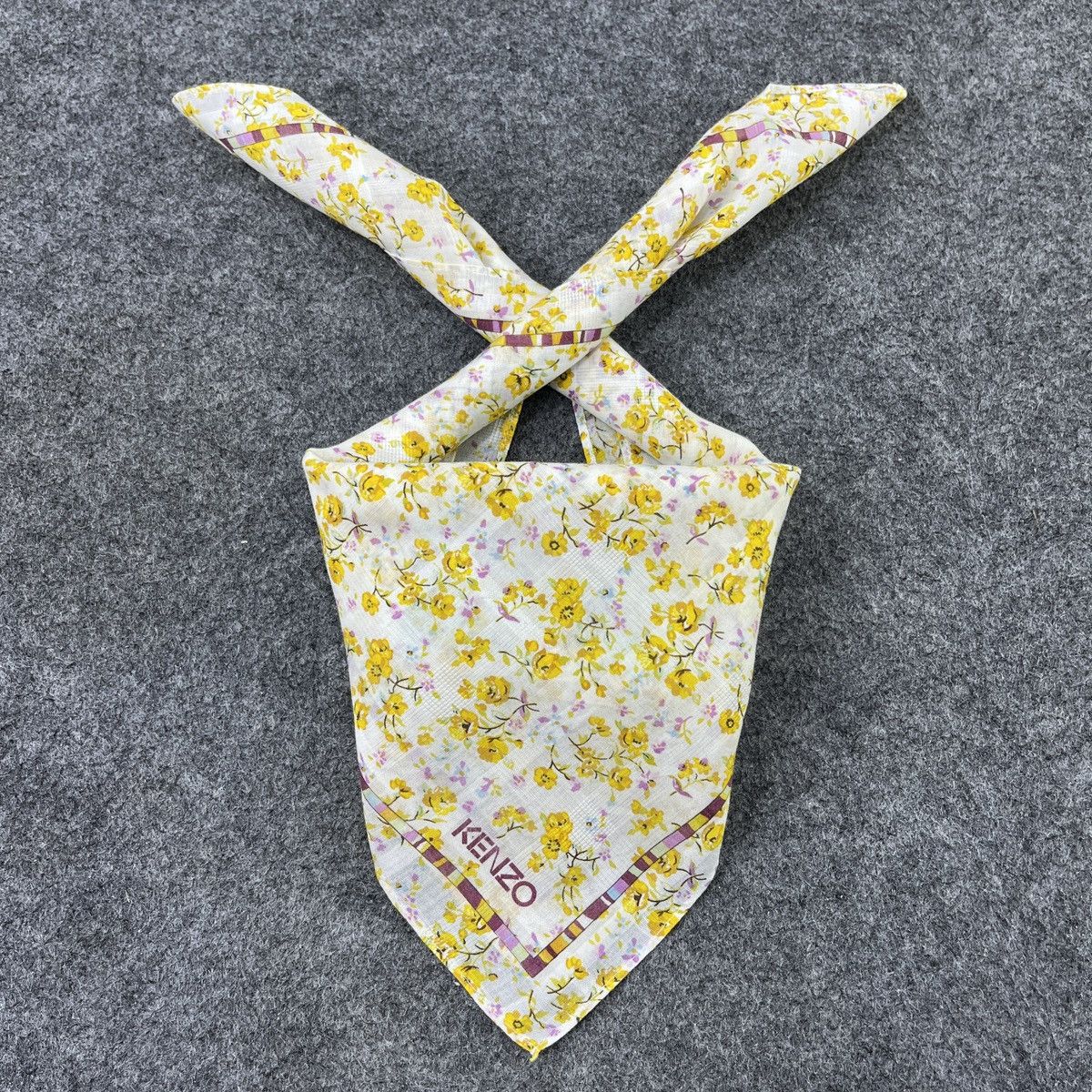 Kenzo Kenzo Handkerchief / Bandana / Neckerchief / Headscarf B1141 Size ONE SIZE - 3 Thumbnail