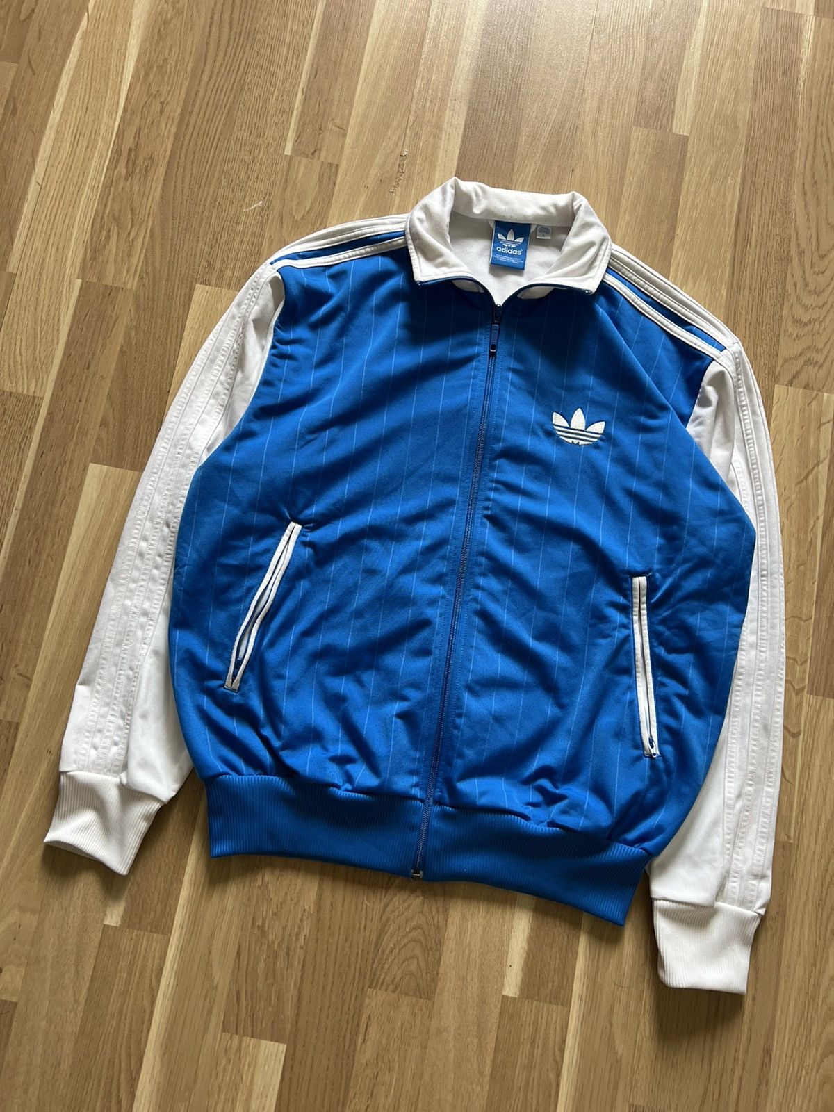 Adidas Adidas original vintage track jacket 90s y2k style archive Size US L / EU 52-54 / 3 - 3 Thumbnail