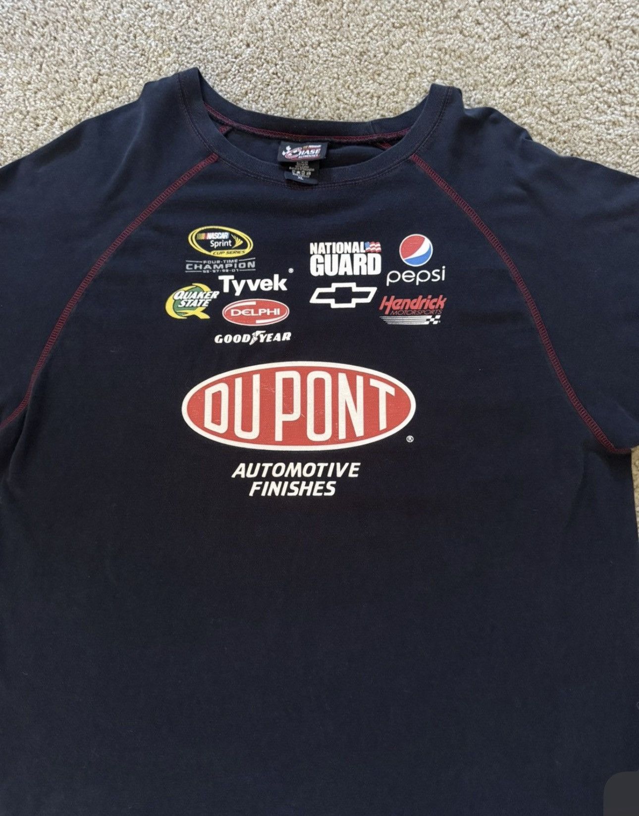 NASCAR Du Pont- Jeff Gordon Size US XL / EU 56 / 4 - 2 Thumbnail