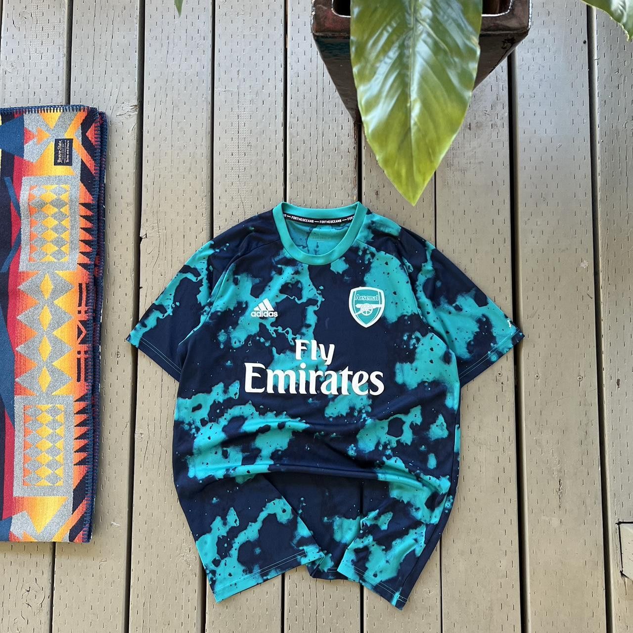 Adidas × Vintage Arsenal Jersey Size US L / EU 52-54 / 3 - 2 Thumbnail