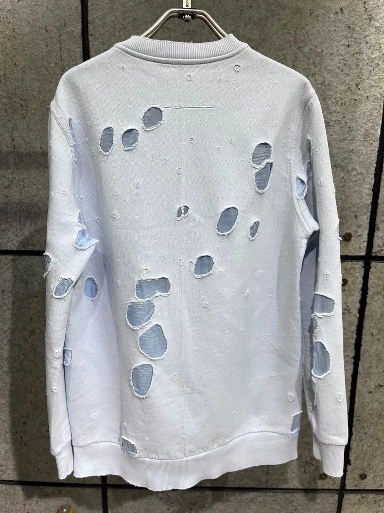 Givenchy Givenchy Ripped blue hoodie, size XS Size US XS / EU 42 / 0 - 7 Thumbnail
