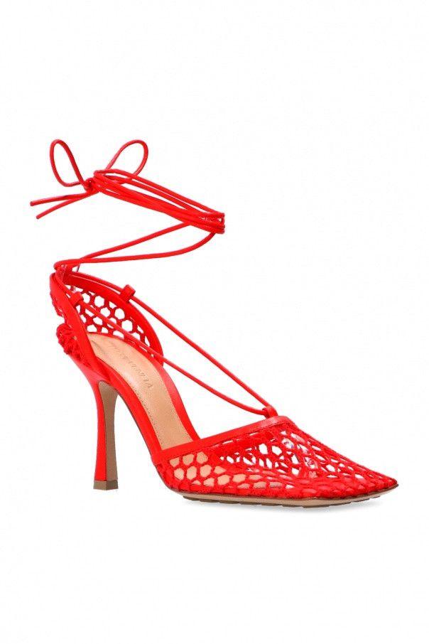 Bottega Veneta o1bcso1str0924 Stretch in Red Size US 5.5 / IT 35.5 - 3 Thumbnail