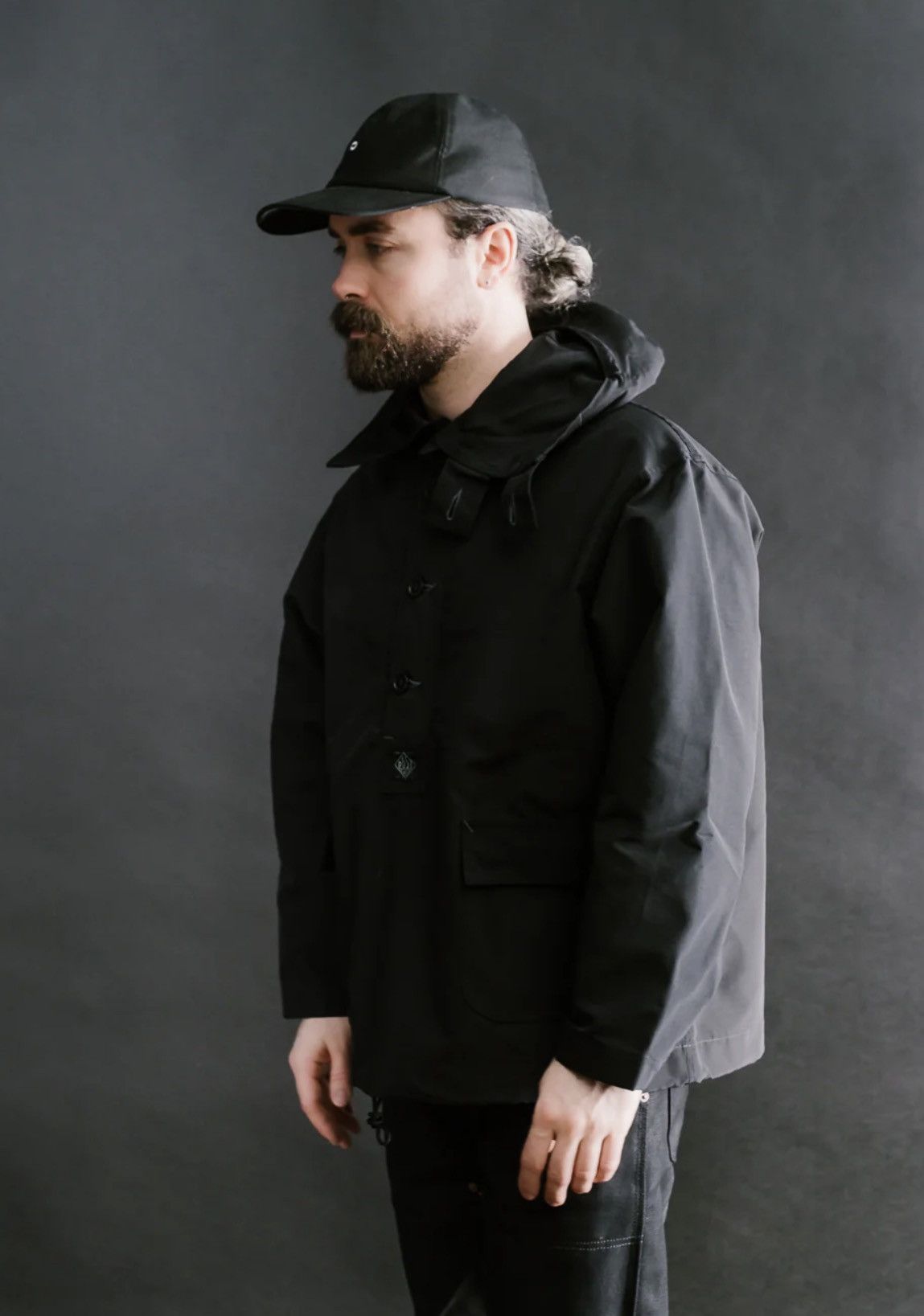 Post Overalls Post O’Alls 1105-SFB - NAVY Parka 60/40 - Black Size US L / EU 52-54 / 3 - 3 Thumbnail