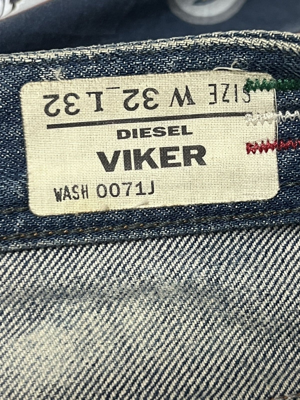Diesel DIESEL VIKER DRAGON VINTAGE DISTRESSED JEANS LIMITED Size US 32 / EU 48 - 8 Thumbnail