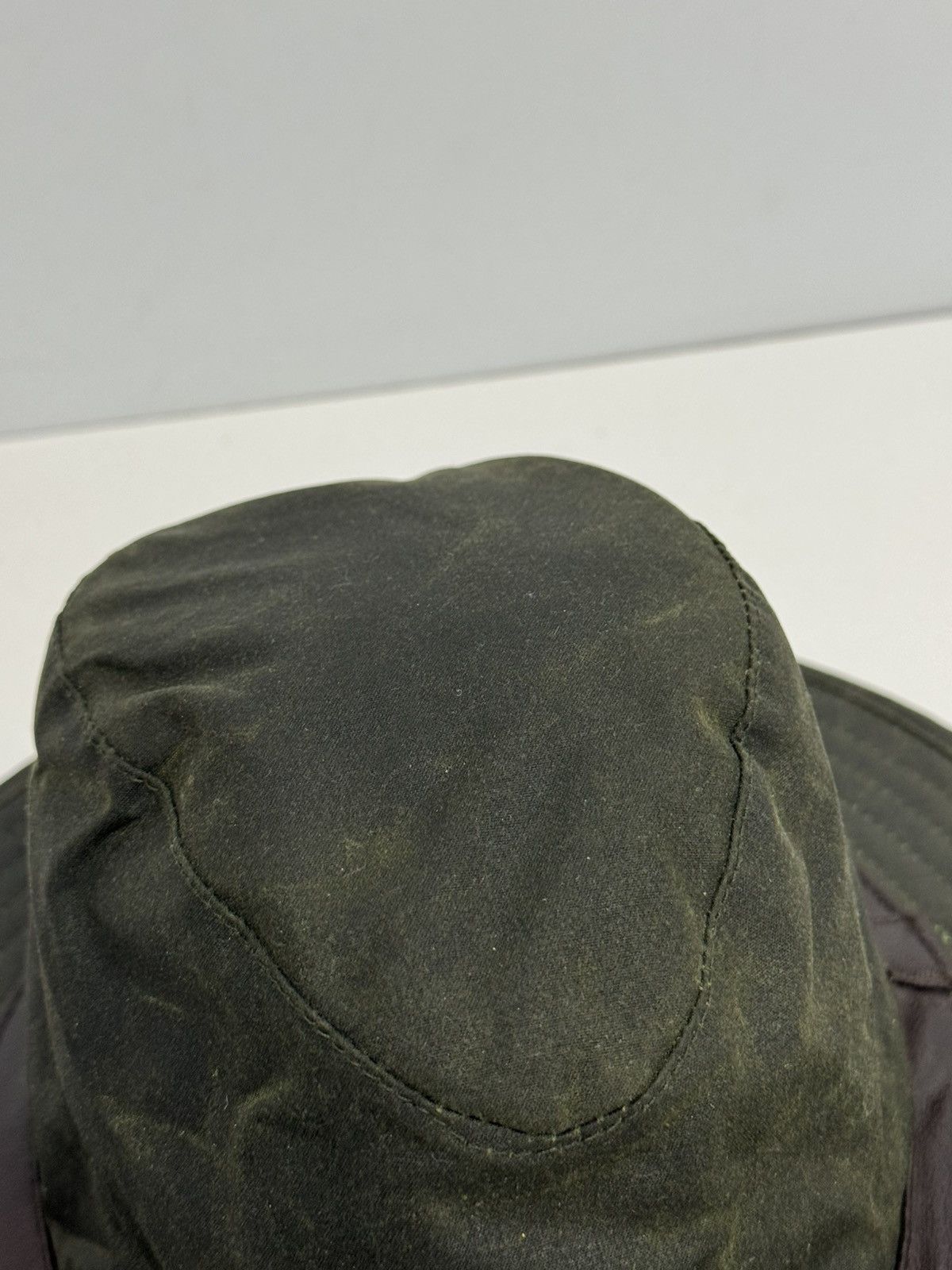 Barbour Barbour Vintage Waxed Cap Hat 90’s Size ONE SIZE - 7 Thumbnail